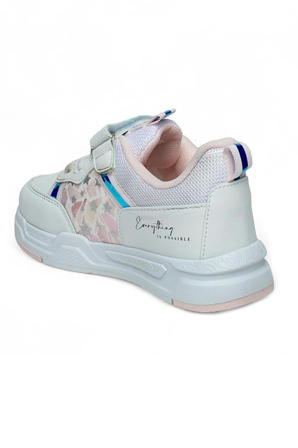Celira Als Beyaz Pembe Cilt Kız Çocuk Sneaker Spor Ayakkabı