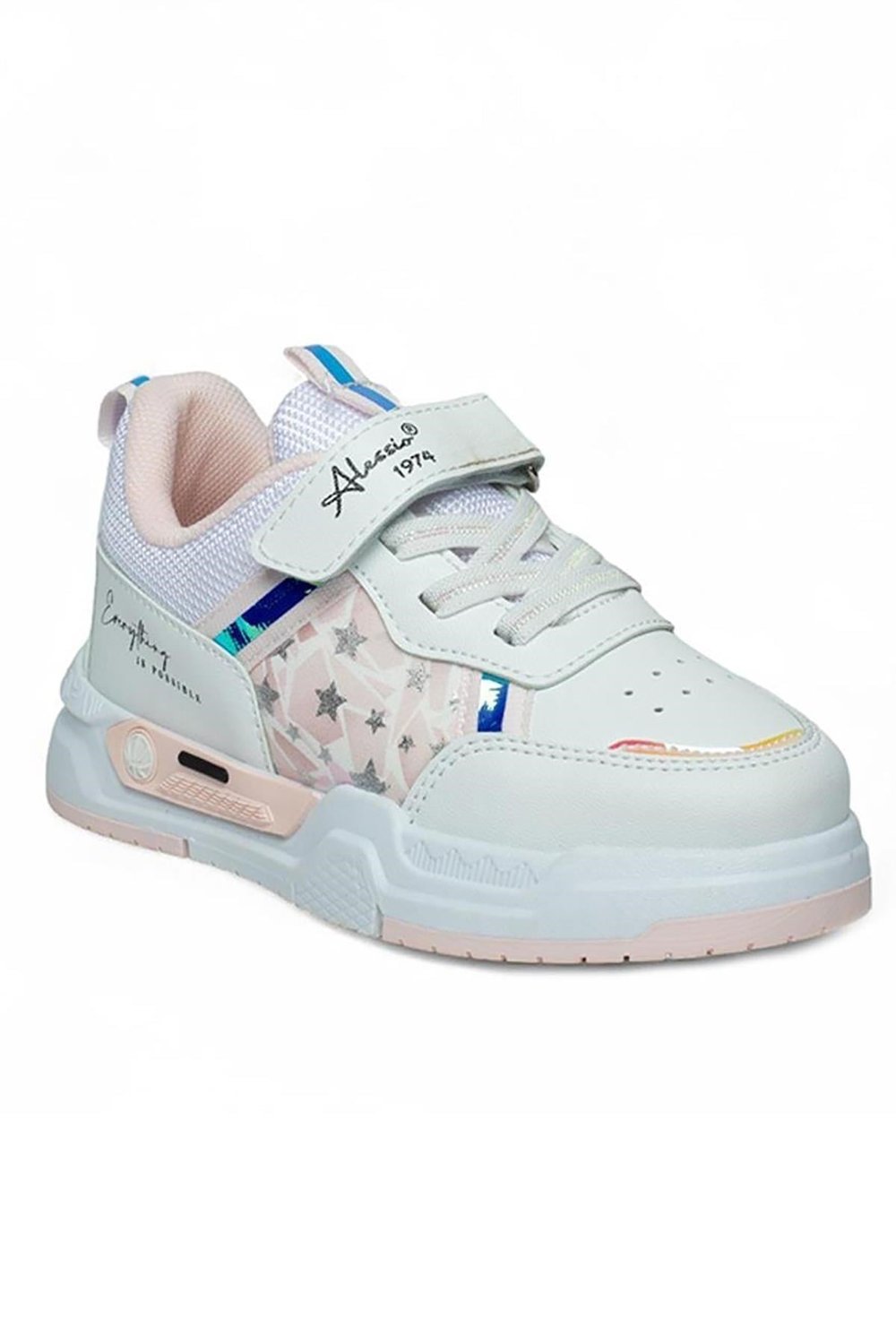 Celira Als Beyaz Pembe Cilt Kız Çocuk Sneaker Spor Ayakkabı