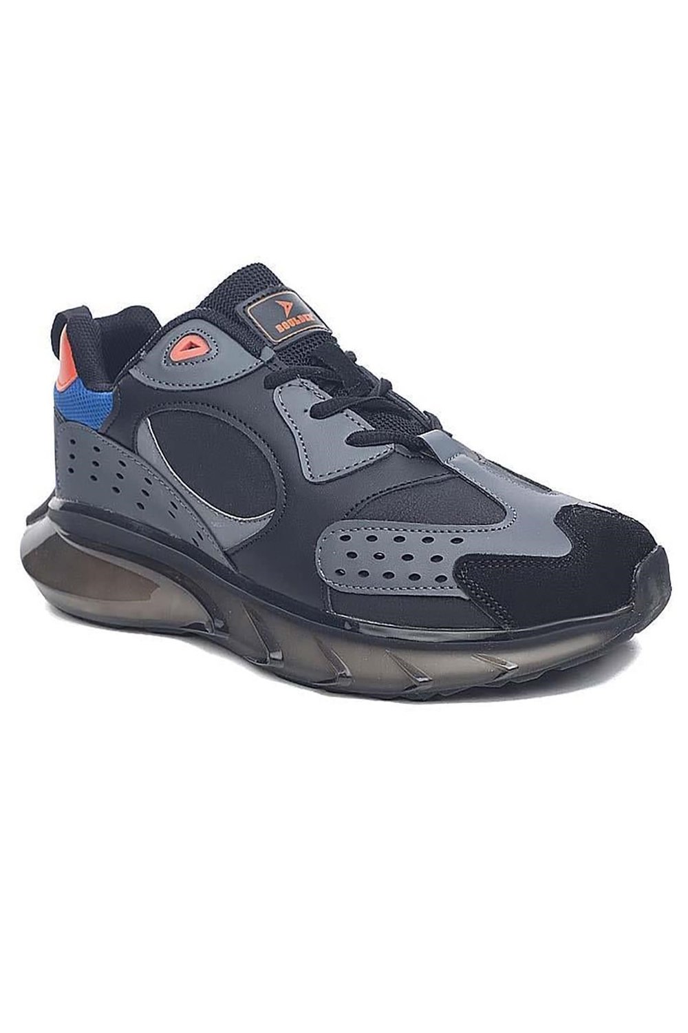 Celira Bld Siyah Turuncu Erkek Sneaker Spor Ayakkabı