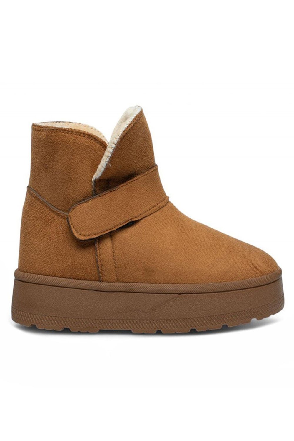 Celira Gls Taba İçi Kürklü Nubuk Kadın Bot & Bootie