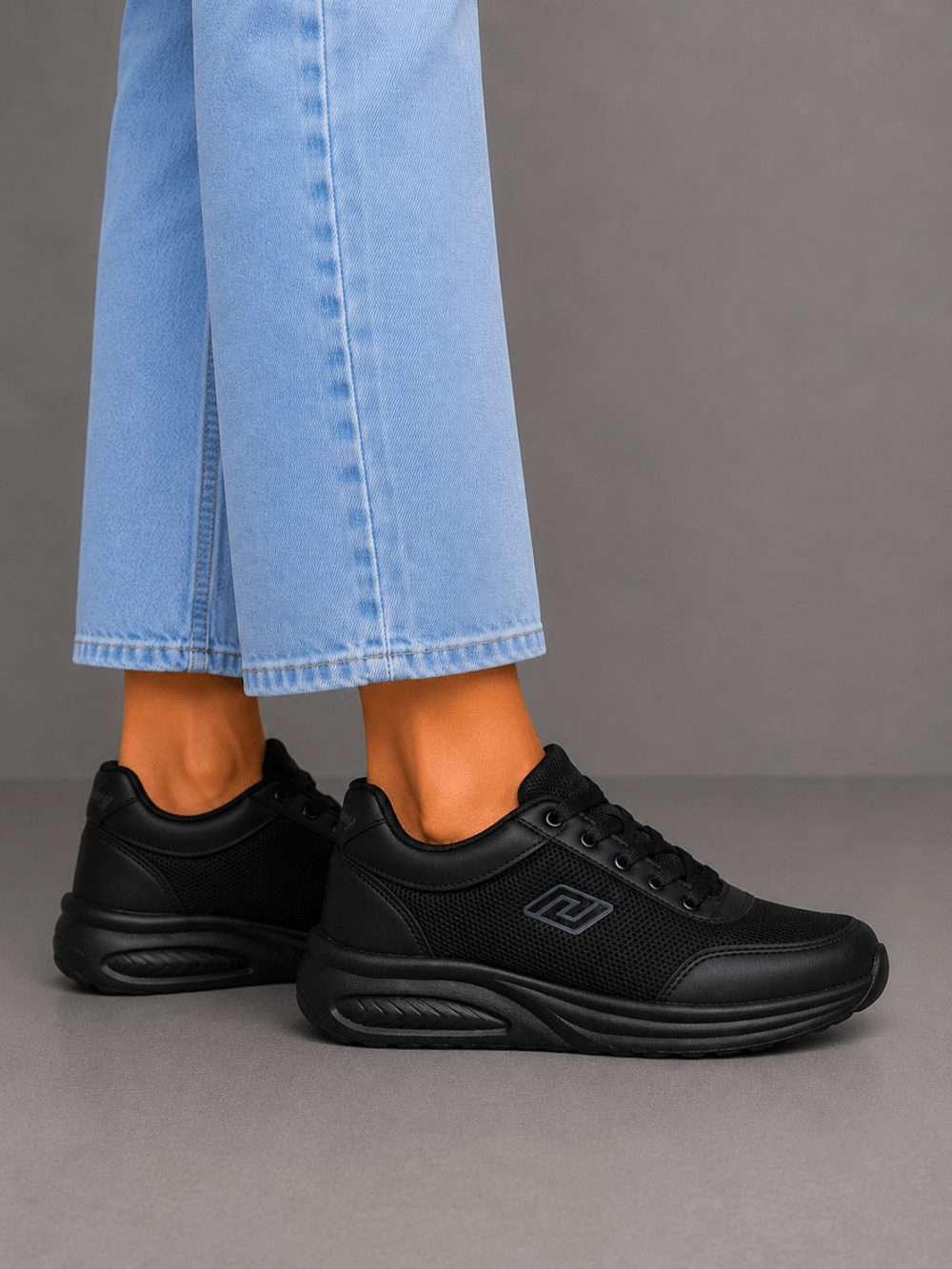 Celira Prl Siyah Anorak Kadın Sneaker Spor Ayakkabı 724