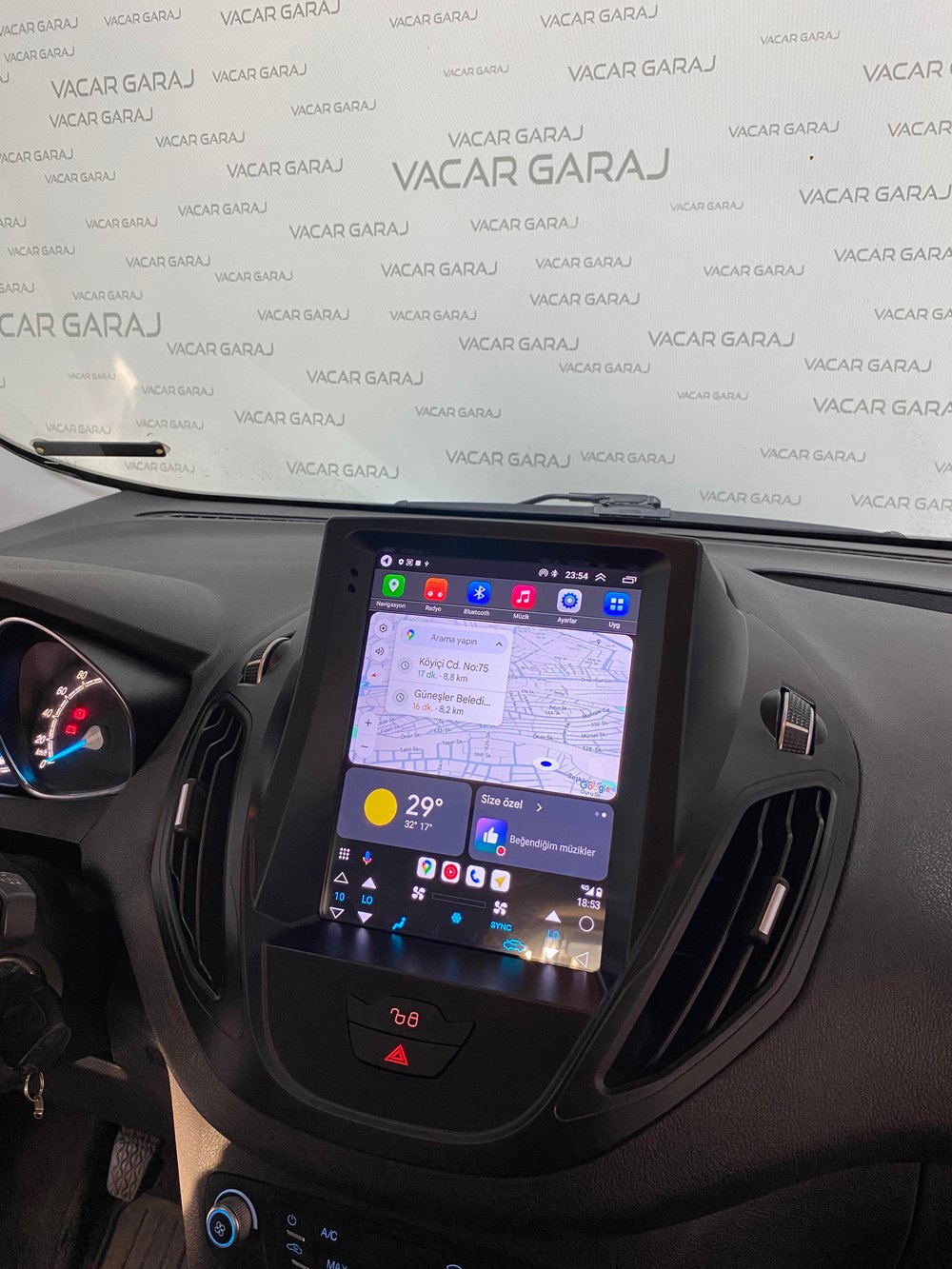 FORD COURIER UYUMLU TESLA 2/32 ANDROID MULTİMEDYA