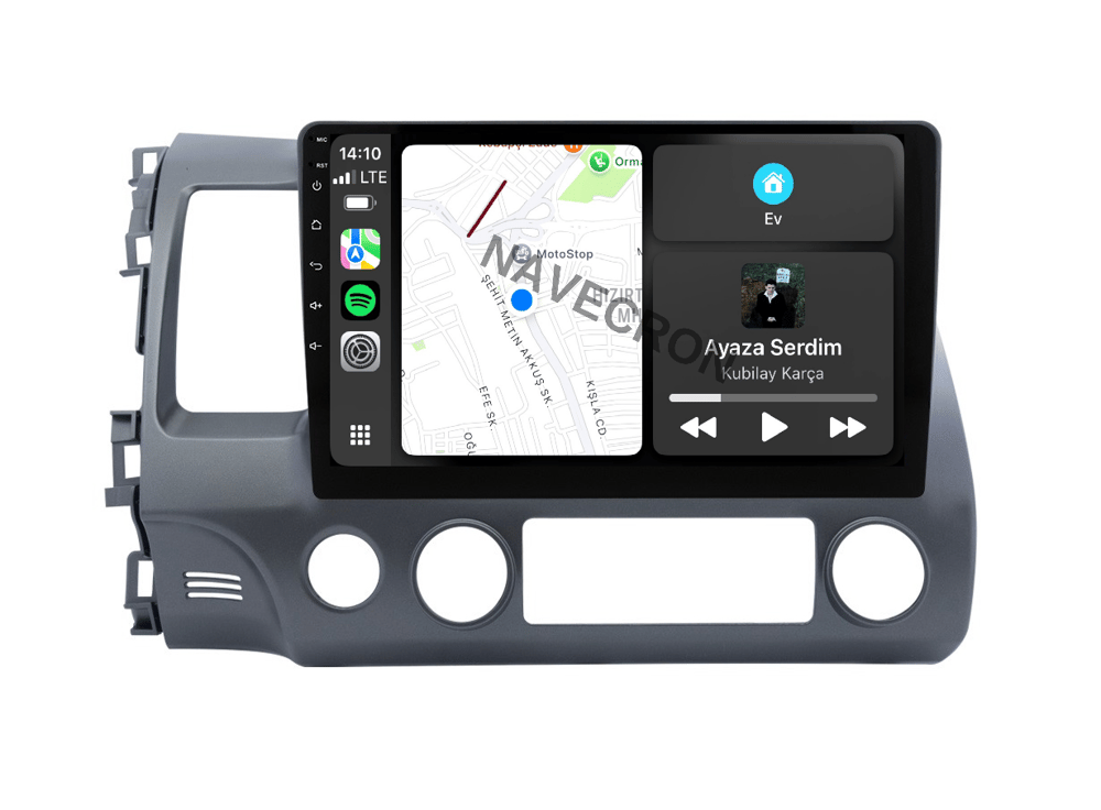 HONDA CIVIC FD6 8/128 UYUMLU ANDROID MULTİMEDYA (2006-12)