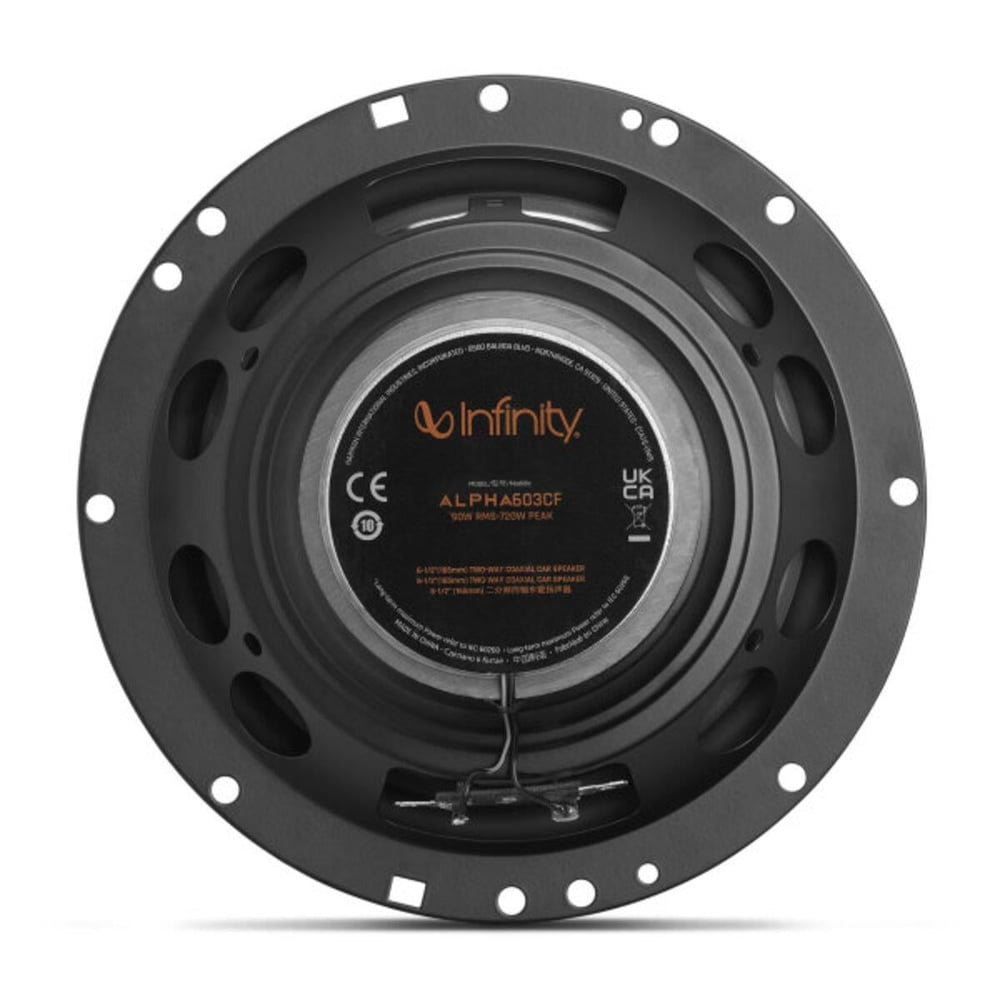 INFINITY ALPHA 603CF 16 CM 720W PEAK 90W RMS 2 YOLLU COMPONENT HOPARLÖR
