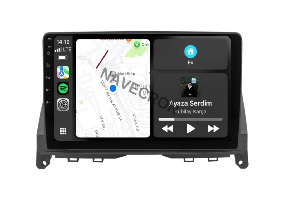 MERCEDES C W204 4/64 UYUMLU ANDROID MULTİMEDYA (2007-11)