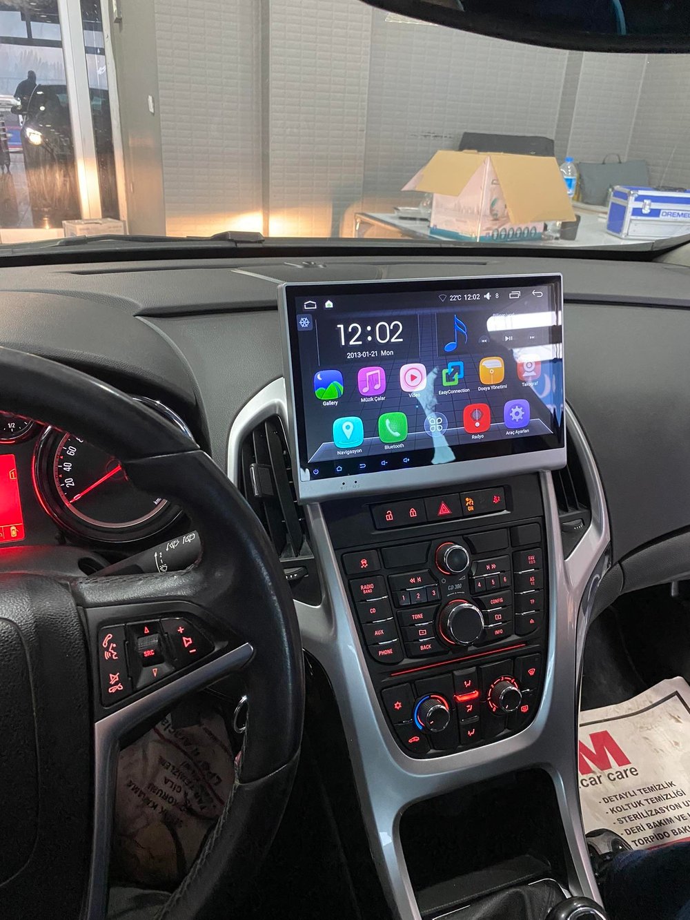 OPEL ASTRA J GRİ 8/128 UYUMLU ANDROID MULTİMEDYA