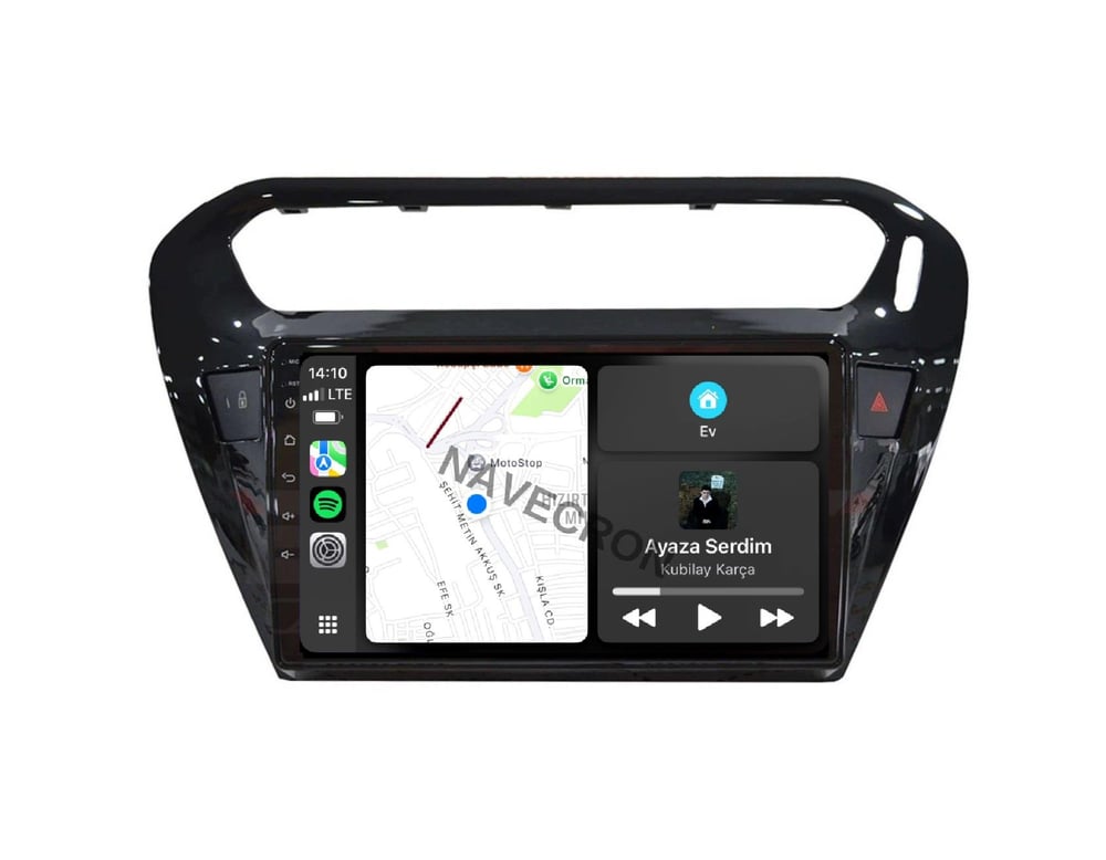 PEUGEOT 301 SİYAH 2/32 UYUMLU ANDROID MULTİMEDYA