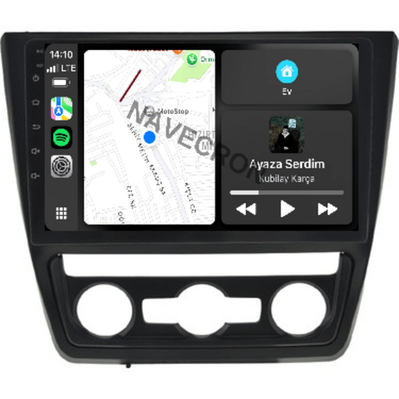 SKODA YETI 8/128 UYUMLU ANDROID MULTİMEDYA