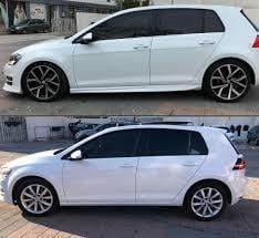 VOLKSWAGEN GOLF 7.5 AERO YAN MARŞPİYEL