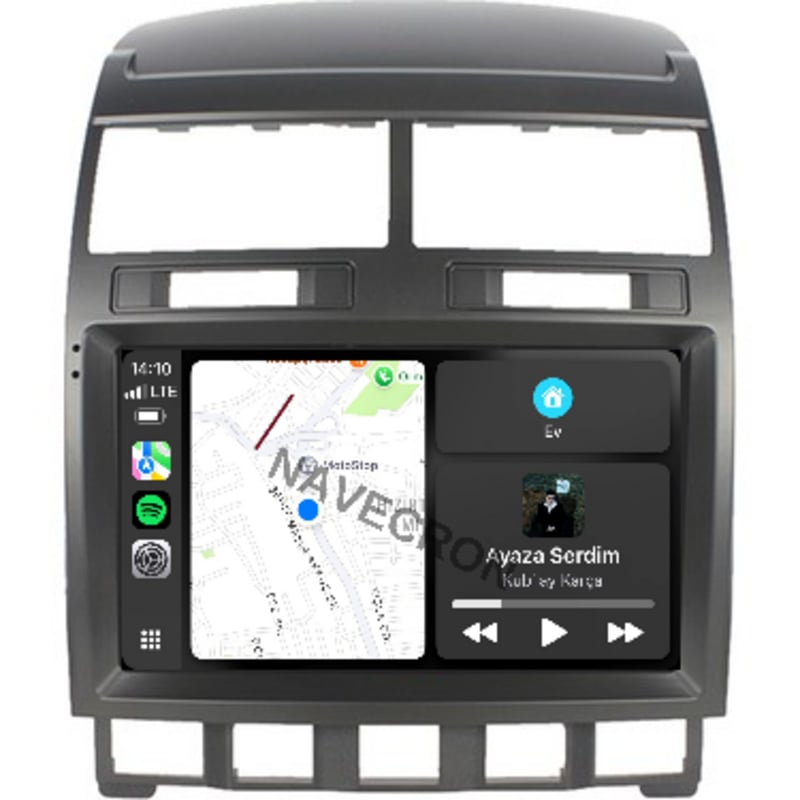 VOLKSWAGEN TOUAREG 8/128 UYUMLU ANDROID MULTİMEDYA (2003-09)
