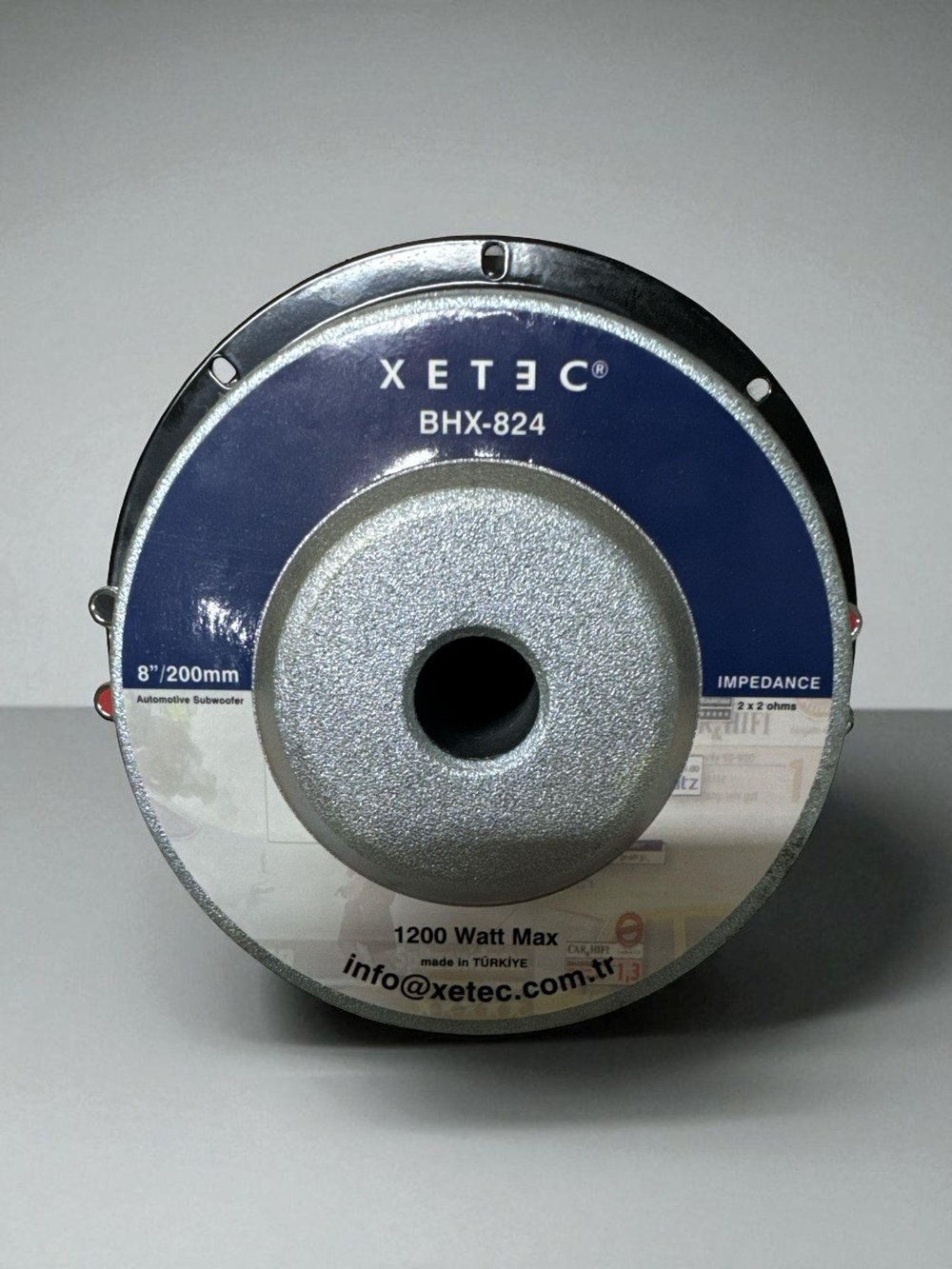XETEC 20 CM ÇİFT 4 OHM BAS HOPARLÖR