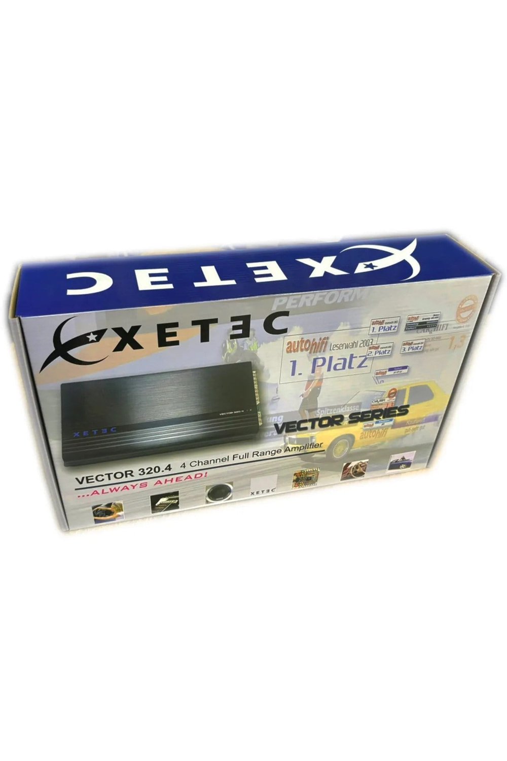 XETEC VECTOR 320.4 4 KANAL AMFİ 4ohmx80RMS
