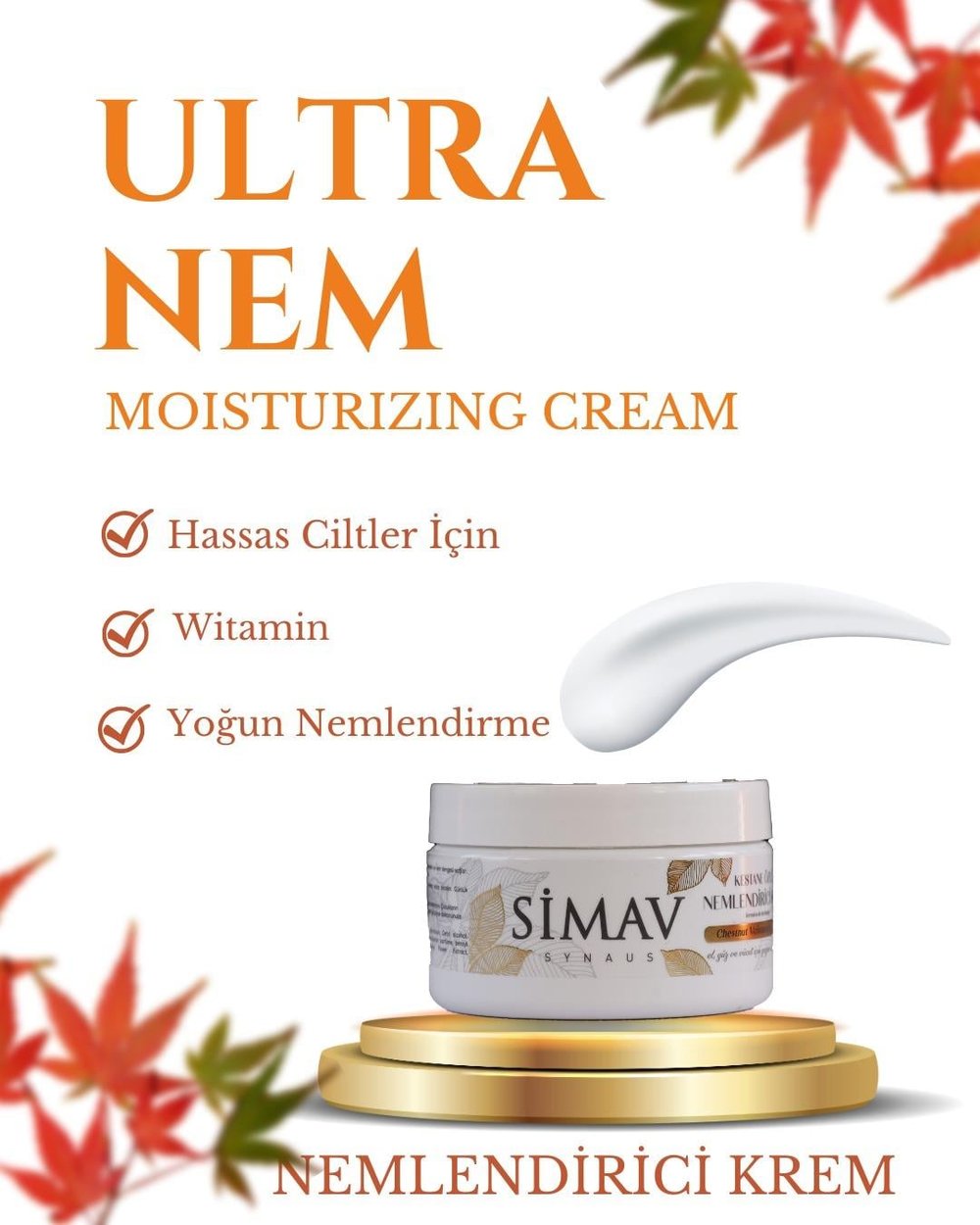 Kestane Özlü Nemlendiri Krem- 250 ml