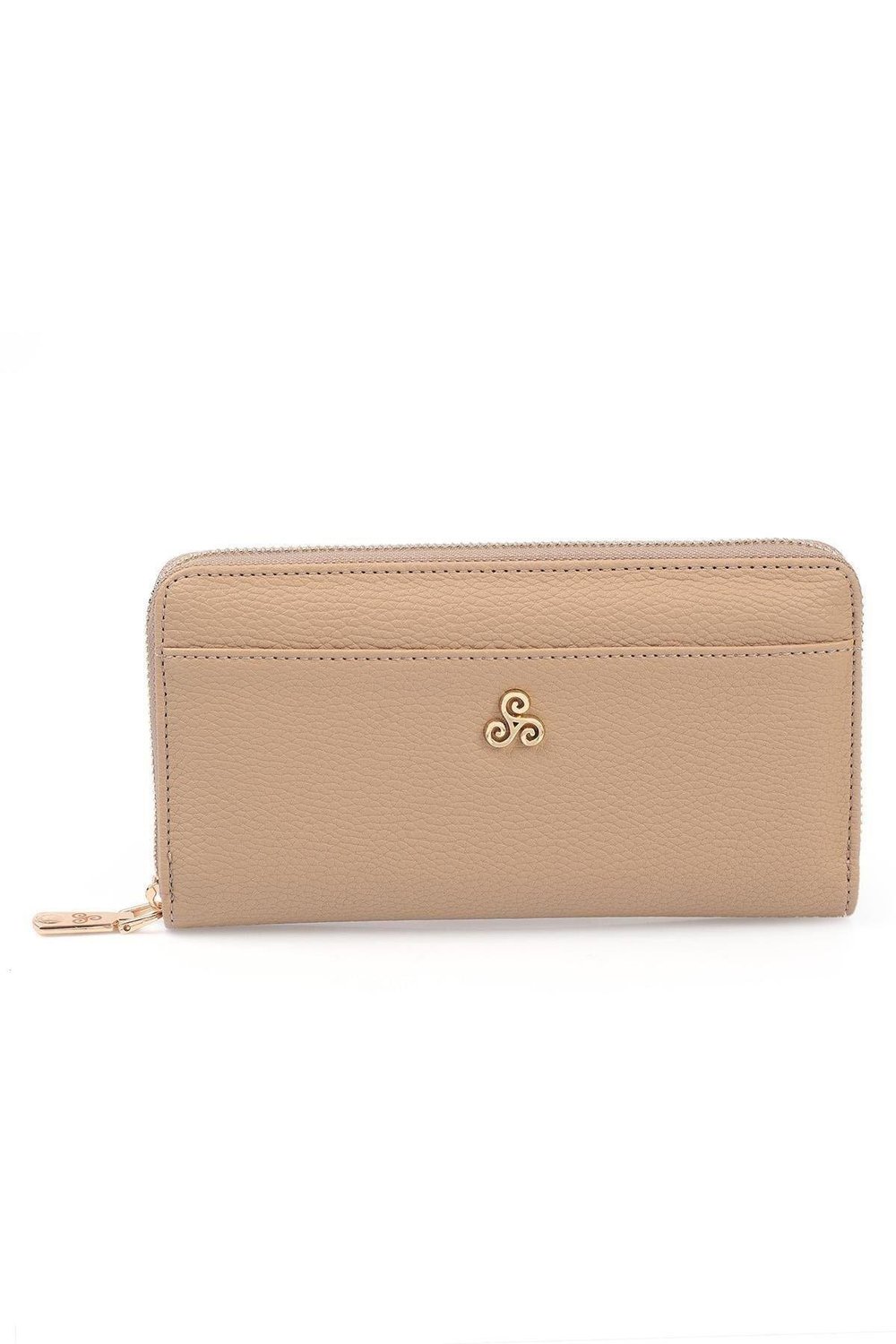 Çok Bölmeli Bol Gözlü Fermuarlı Kadın Cüzdan & Kartlık YC100004SRL