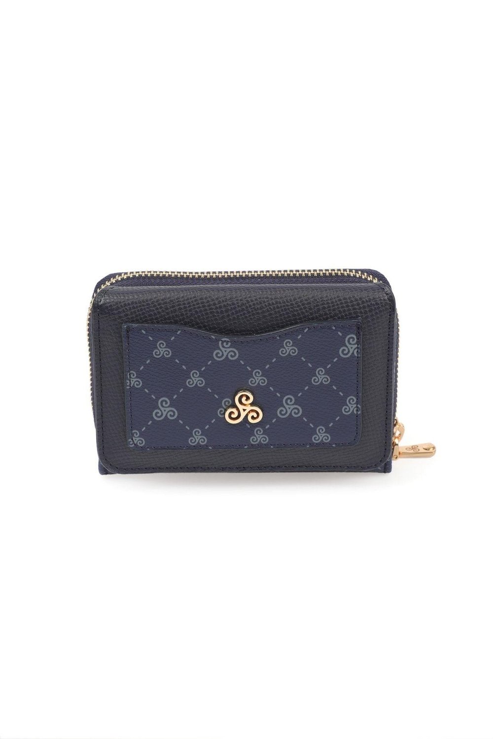 Çok Bölmeli Bol Gözlü Fermuarlı Logolu Kadın Cüzdan & Kartlık YC100001SLG