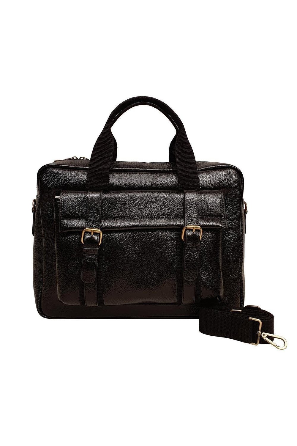 Gente Hakiki Deri Unisex Omuz Askılı Laptop & Evrak Çantası GN071963DRL