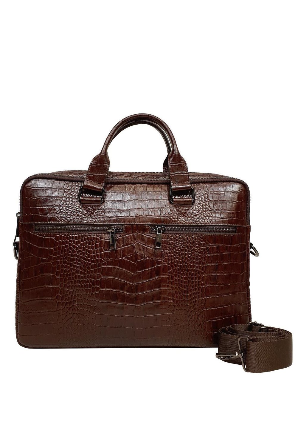 Hakiki Deri Unisex Laptop & Evrak Çantası GN071899DKR