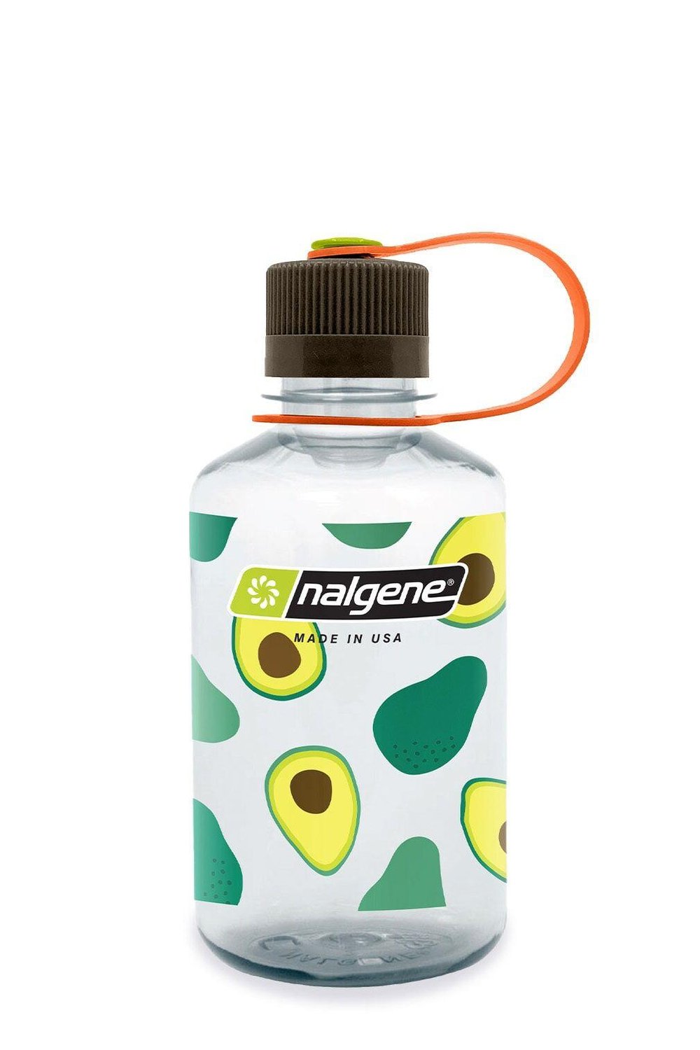 Nalgene 16oz NM Clear w/Avocados print