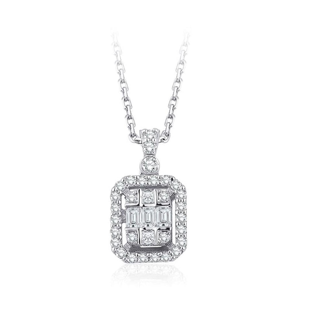 0.34 Karat Baget Kolye