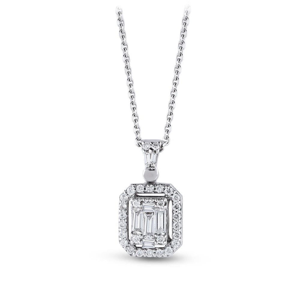 0.25 Karat Baget Kolye