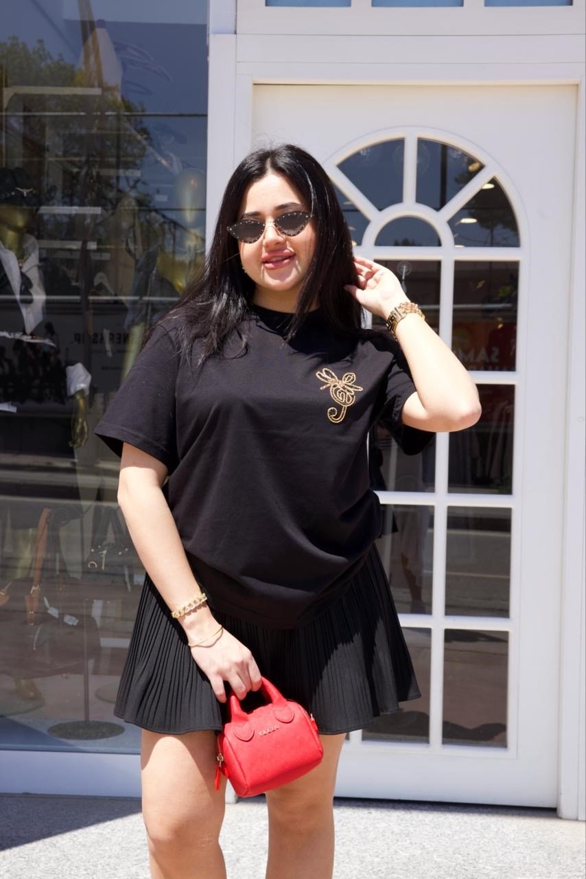 Beyaz Orjinal Marka Tshirt - 1239
