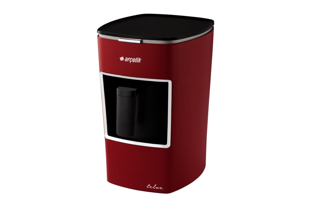 ARÇELİK K 3300 Mini Telve Kırmızı Türk Kahve Makinesi