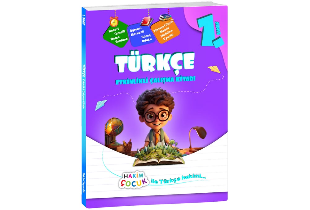 1. Sınıf Türkçe Etkinlikli Çalışma Kitabı