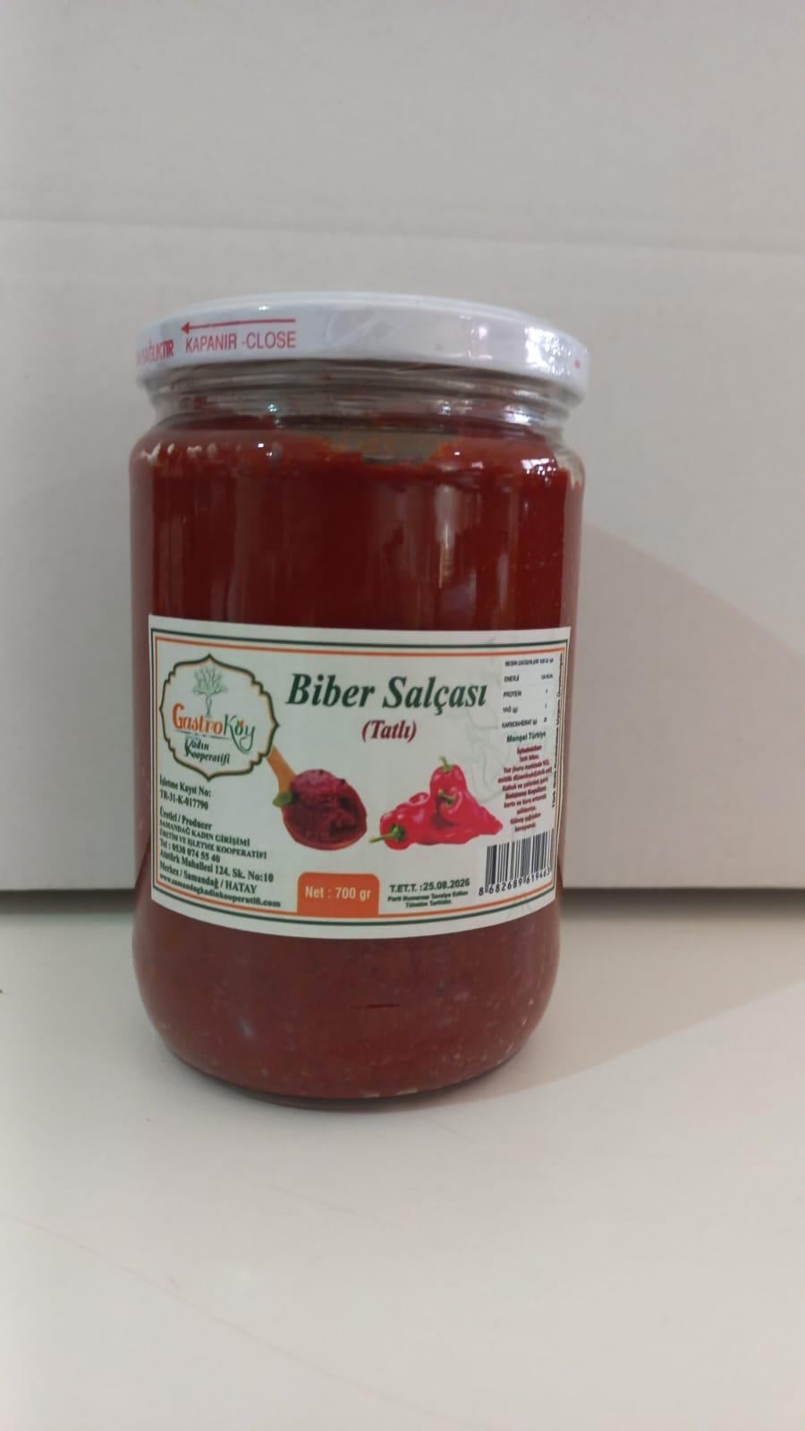 Tatlı Biber Salçası (700gr)