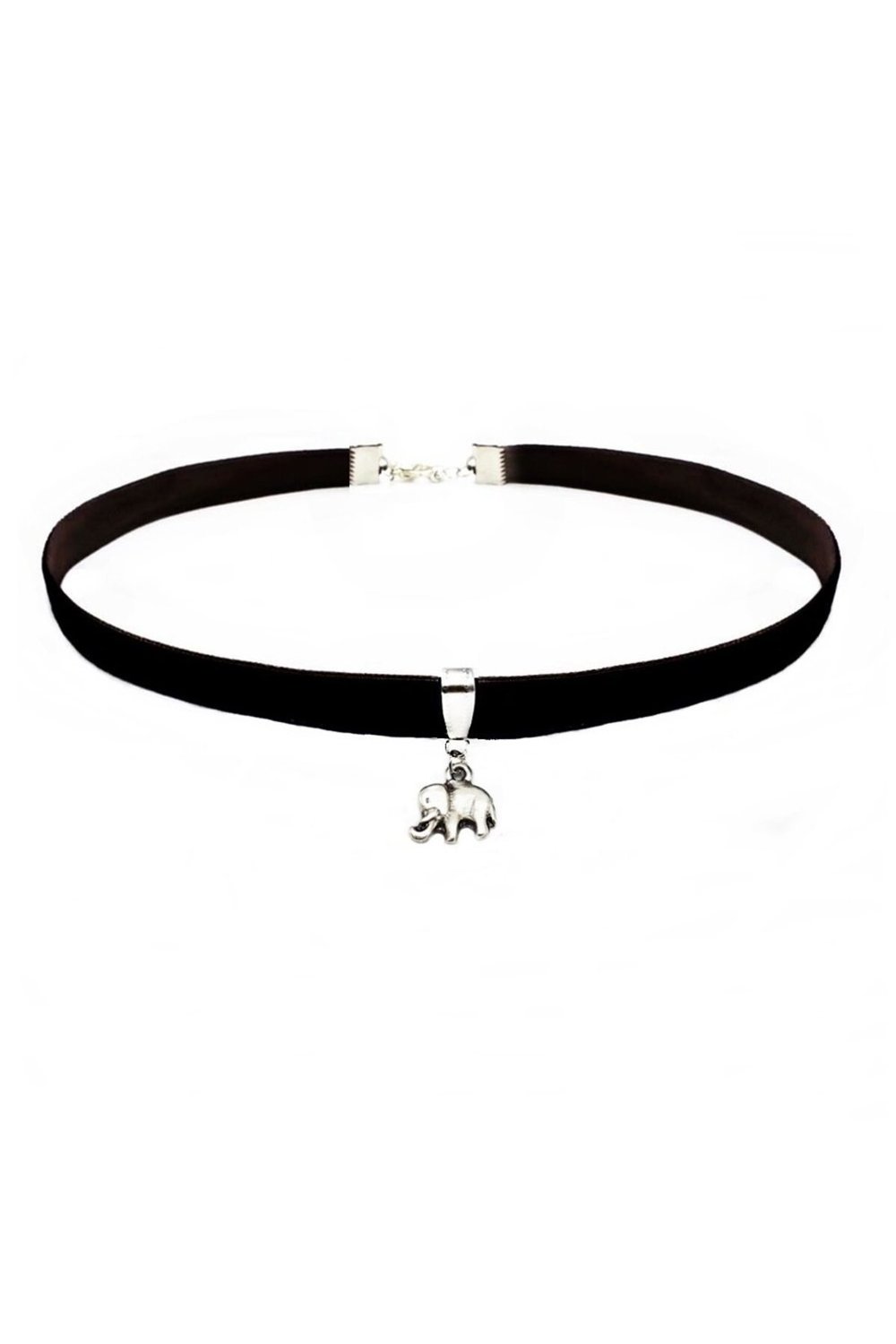 Gümş Renk Fil Choker Kadın Choker