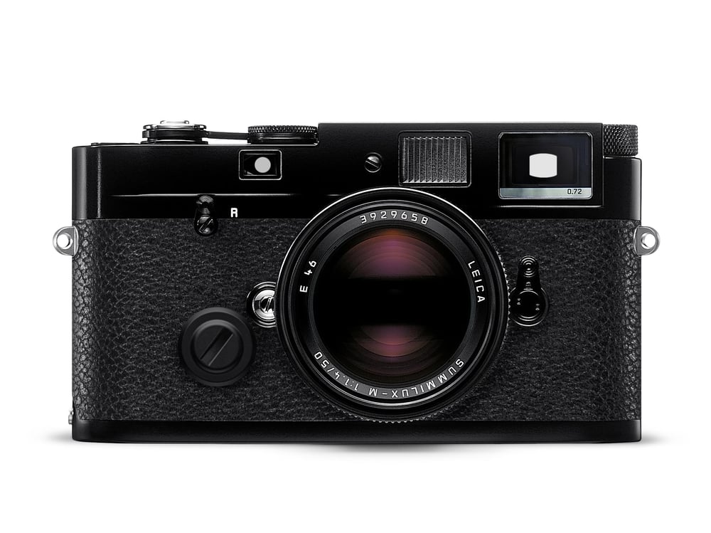 Leica M-A (Typ 127), Black Chrome Finish