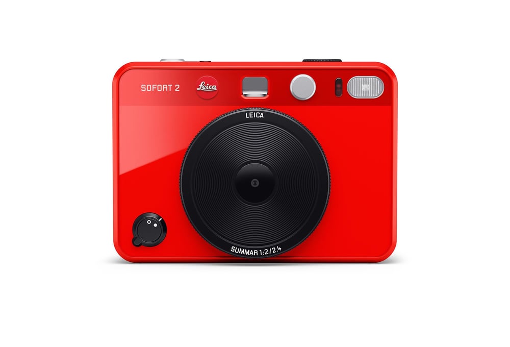 Leica Sofort 2, red