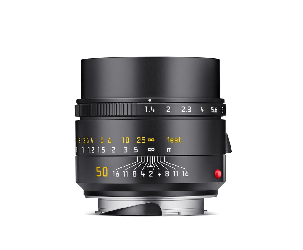 Leica Summilux-M 50mm f/1.4 ASPH. Black Anodized