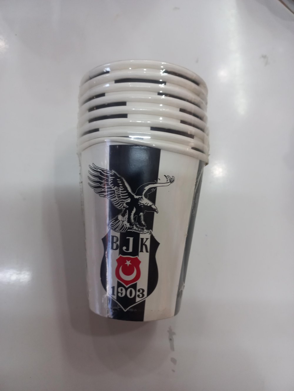 BEŞİKTAŞ KARTON BARDAK 8 Lİ