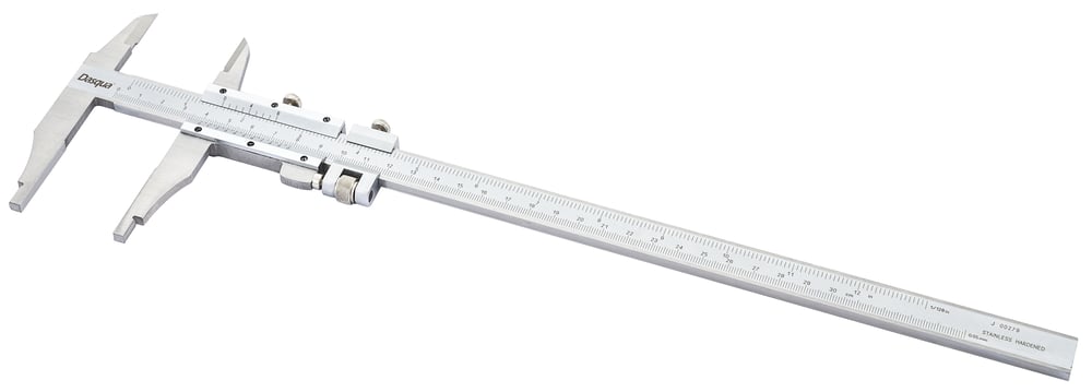 Dasqua 0-1000Mm Çift Çene Mekanik Kumpas -150Mm Çene 0,02