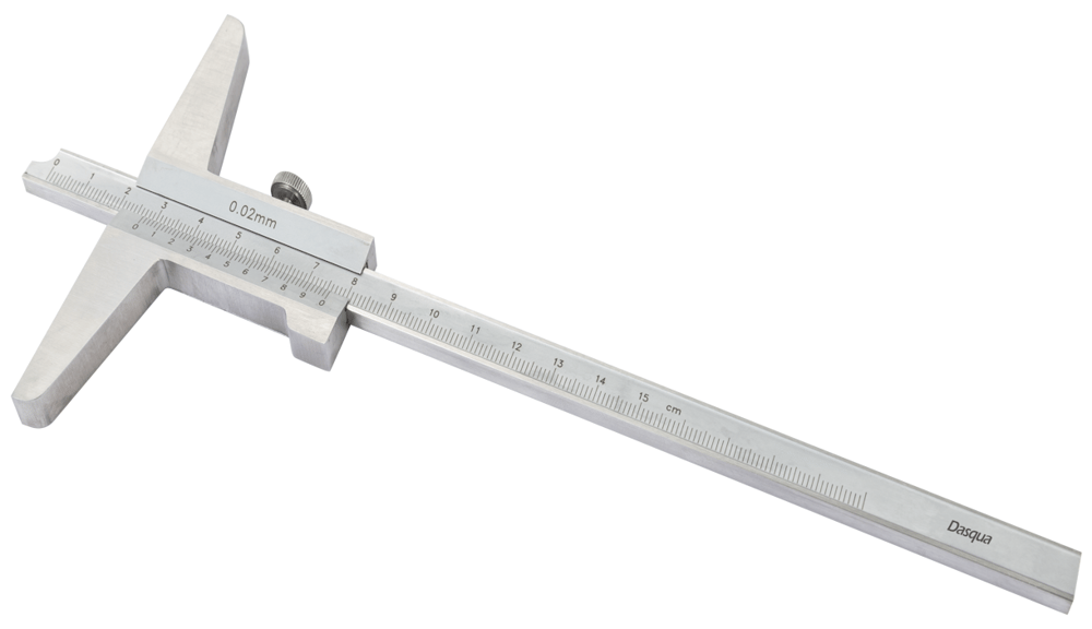 Dasqua 0-300Mm Mekanik Derinlik Kumpası 0,02Mm Dın862