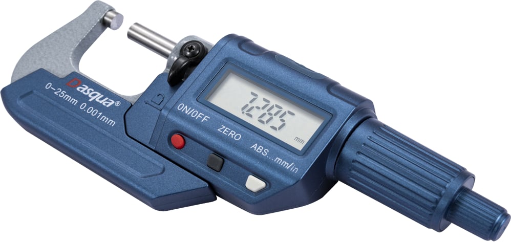 Dasqua 100-125Mm Dijital Mikrometre-Paslanmaz Mil 0,001