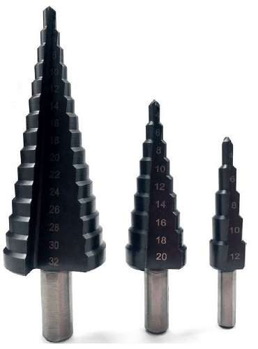 Deco 6-52 Tiaın Kaplamalı Kademeli Sac Delme Matkabı (Set)