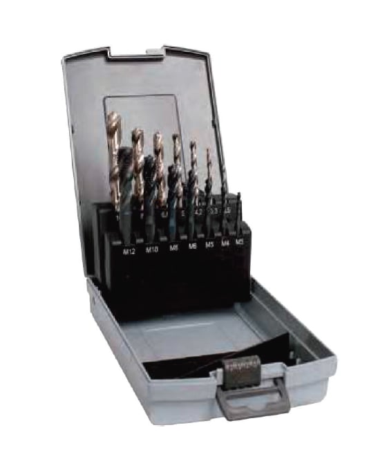 Narex M3-M12 Helis Kılavuz Ve Matkap Seti