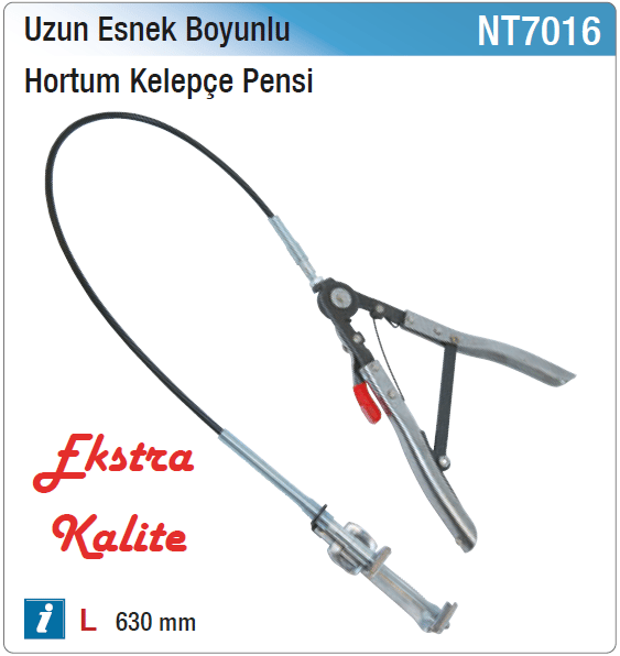 Nt Tools Uzun Esnek Boyunlu Hortum Kelepçe Pensi