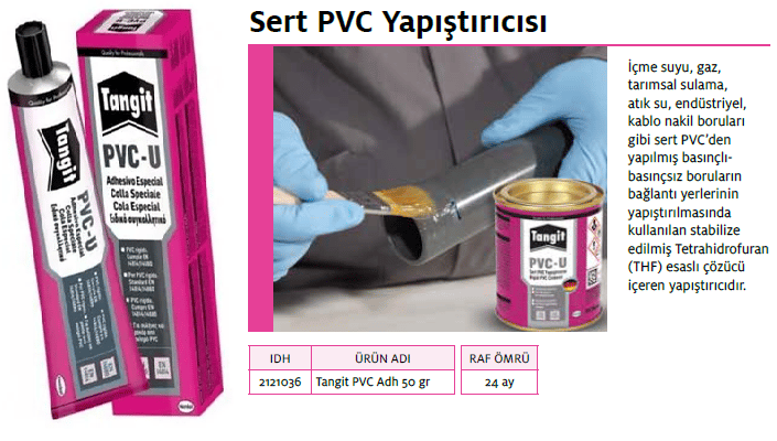 Tangit Ser Pvc Yapıştırıcı Tüp 50 G