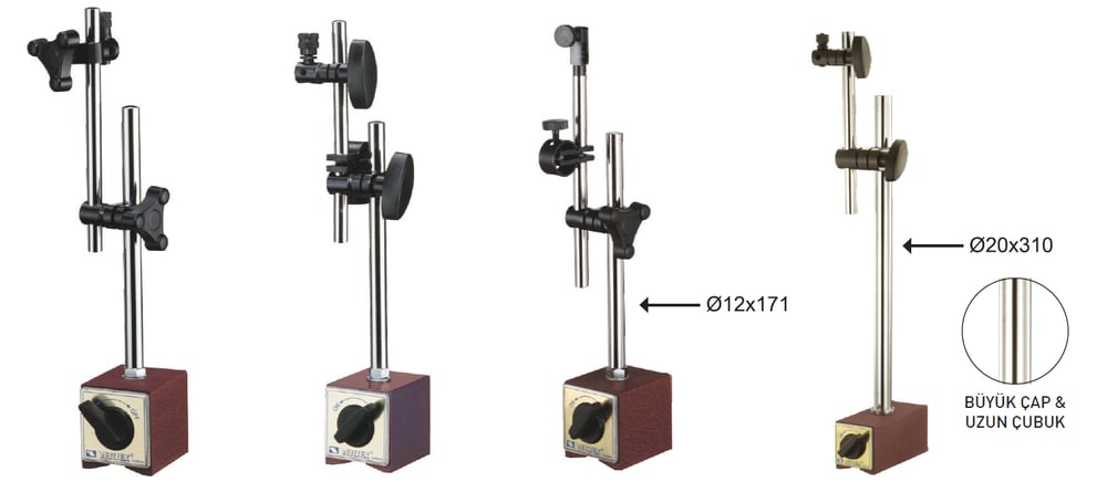 Vertex 73X50X55 Manyetik Ayaklar (100Kg)