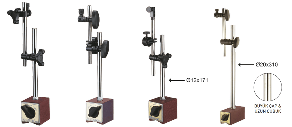 Vertex 73X50X55 Manyetik Ayaklar (100Kg)