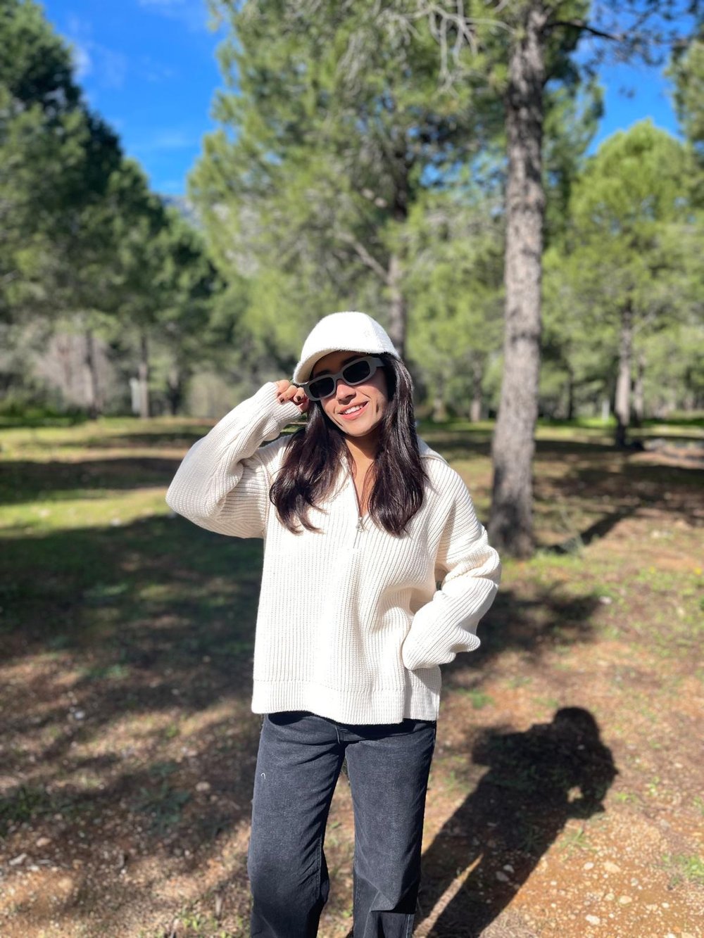 Fermuar Yaka Triko Kazak