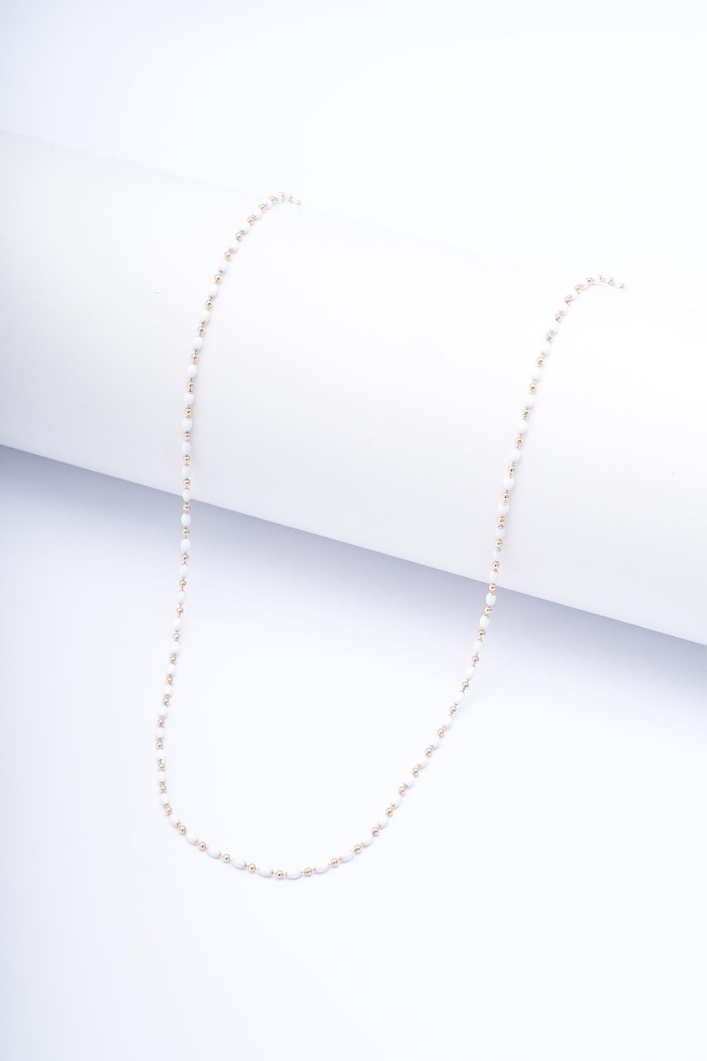 VIP GOLD KOLYE K-19(60CM) BEYAZ