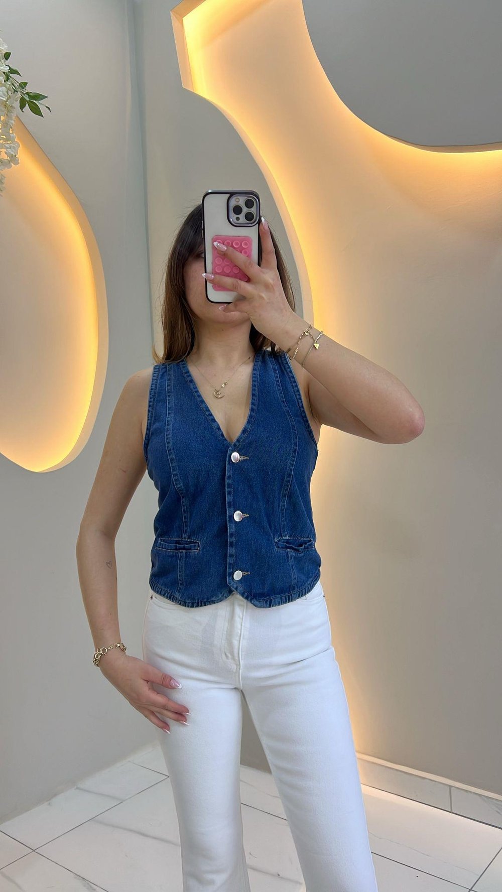 Kot Denim Yelek