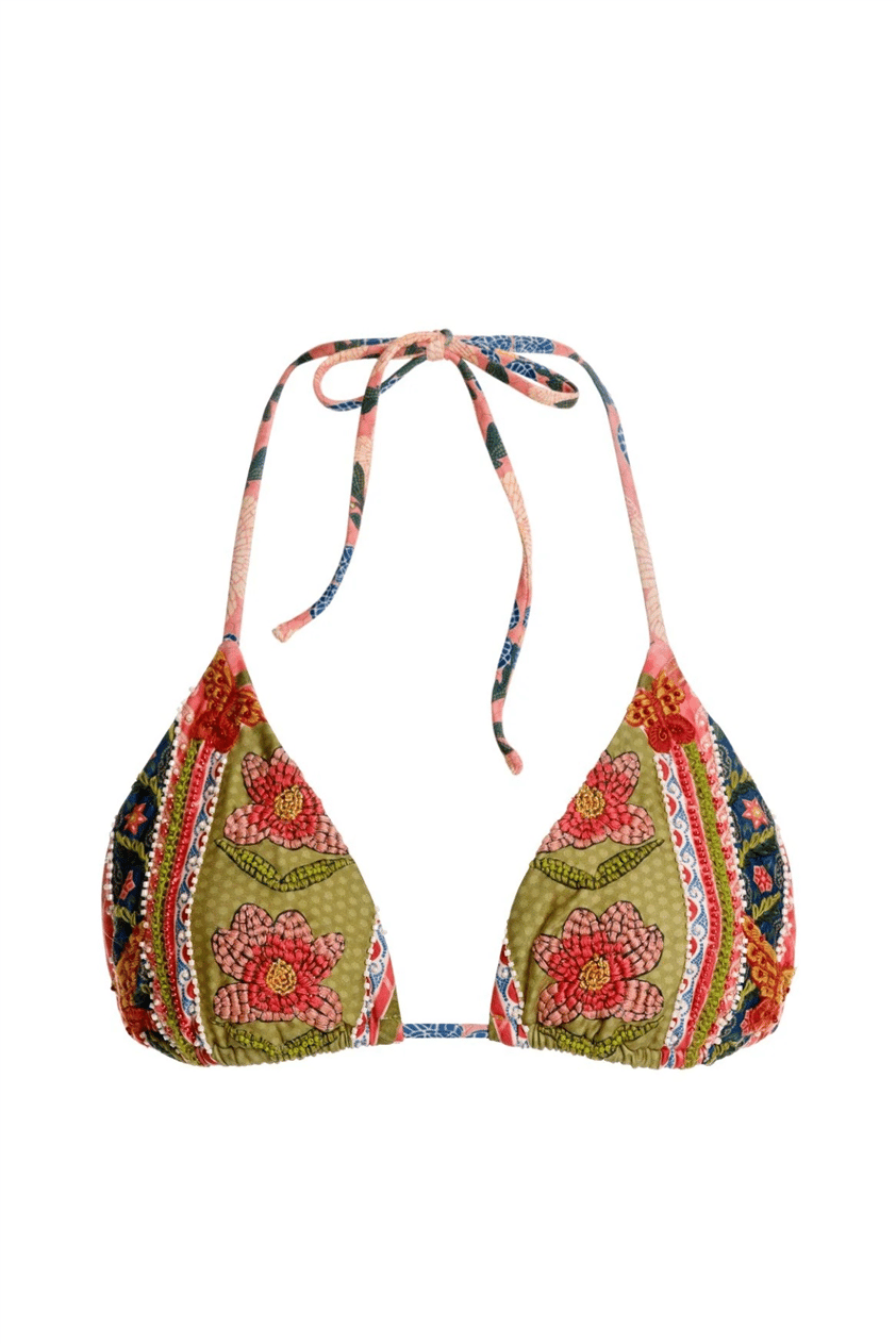 Agua Bendita Lolita Fiore 20532 Kadın Bikini Üstü Çok Renkli