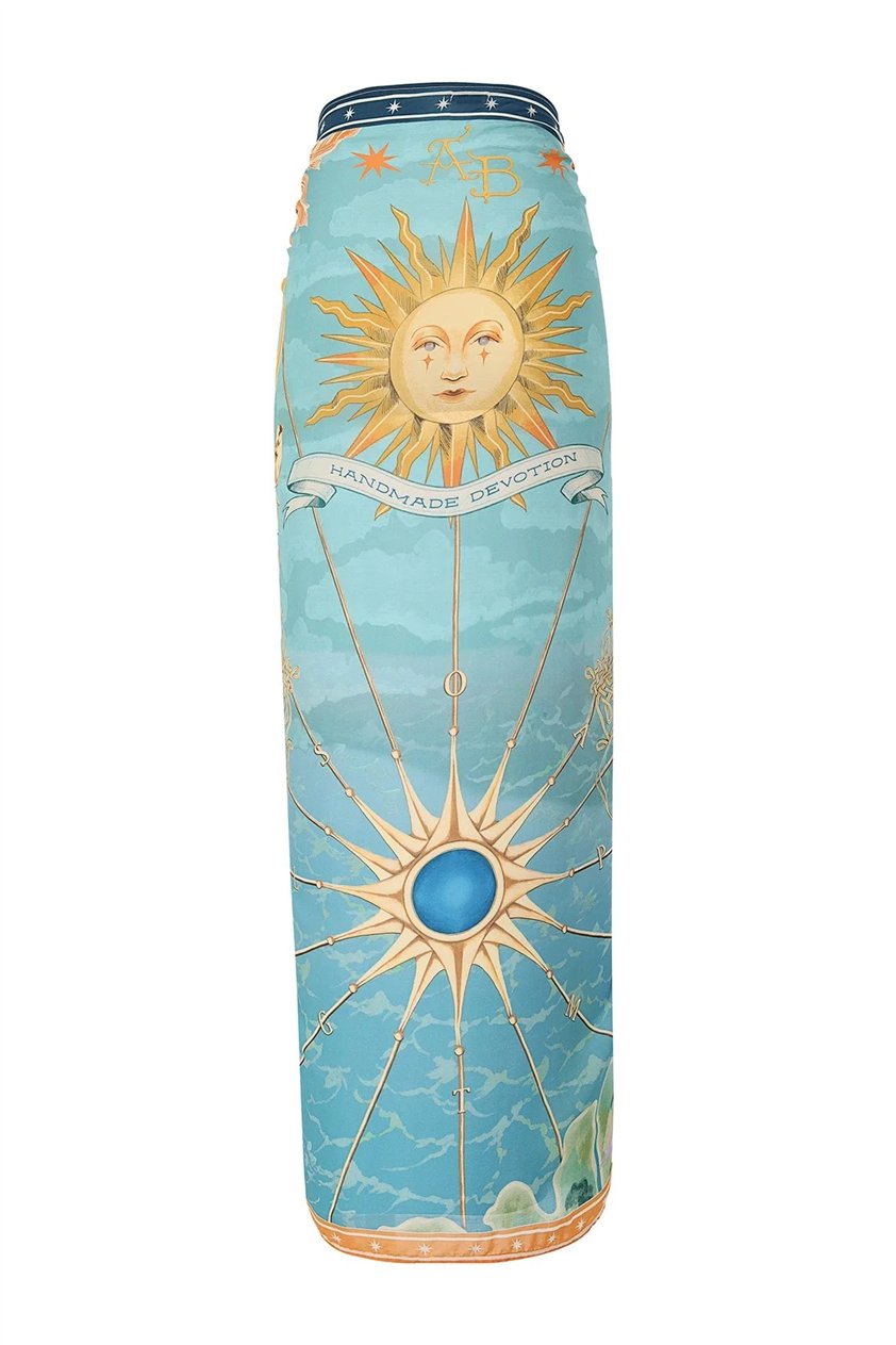Agua Bendita Marine Solstice 20568 Kadın Pareo Çok Renkli