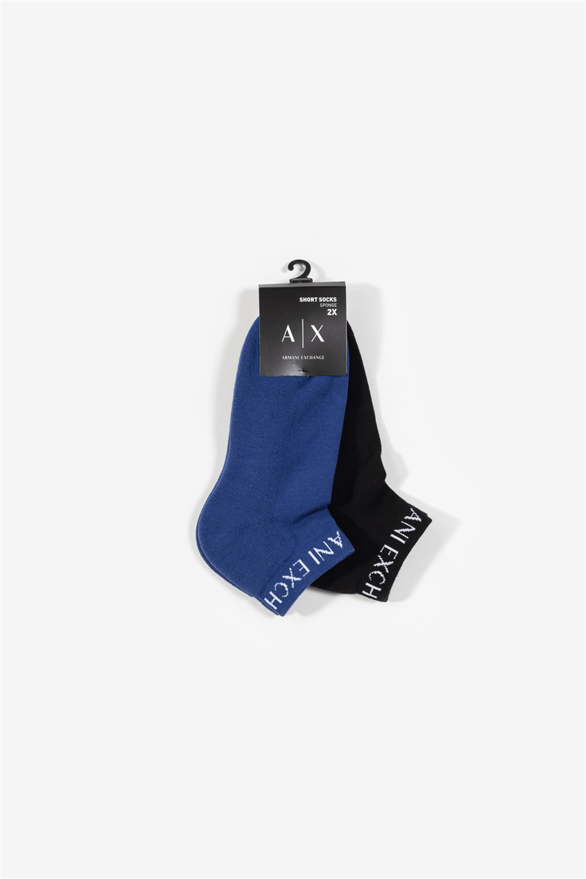 Armani Exchange Erkek 2li Çorap Çok Renkli