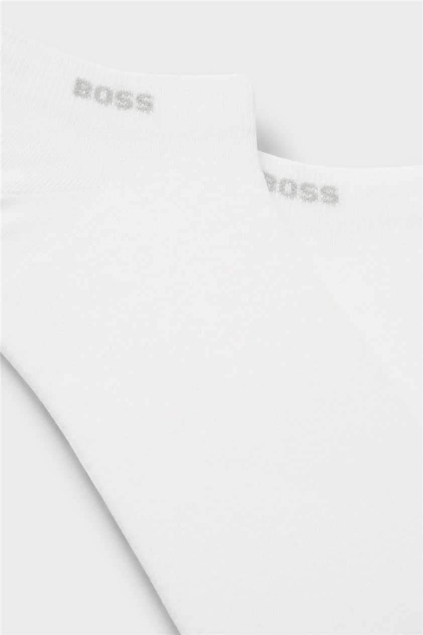 BOSS 2p As Uni Cc Erkek 2li Çorap Beyaz