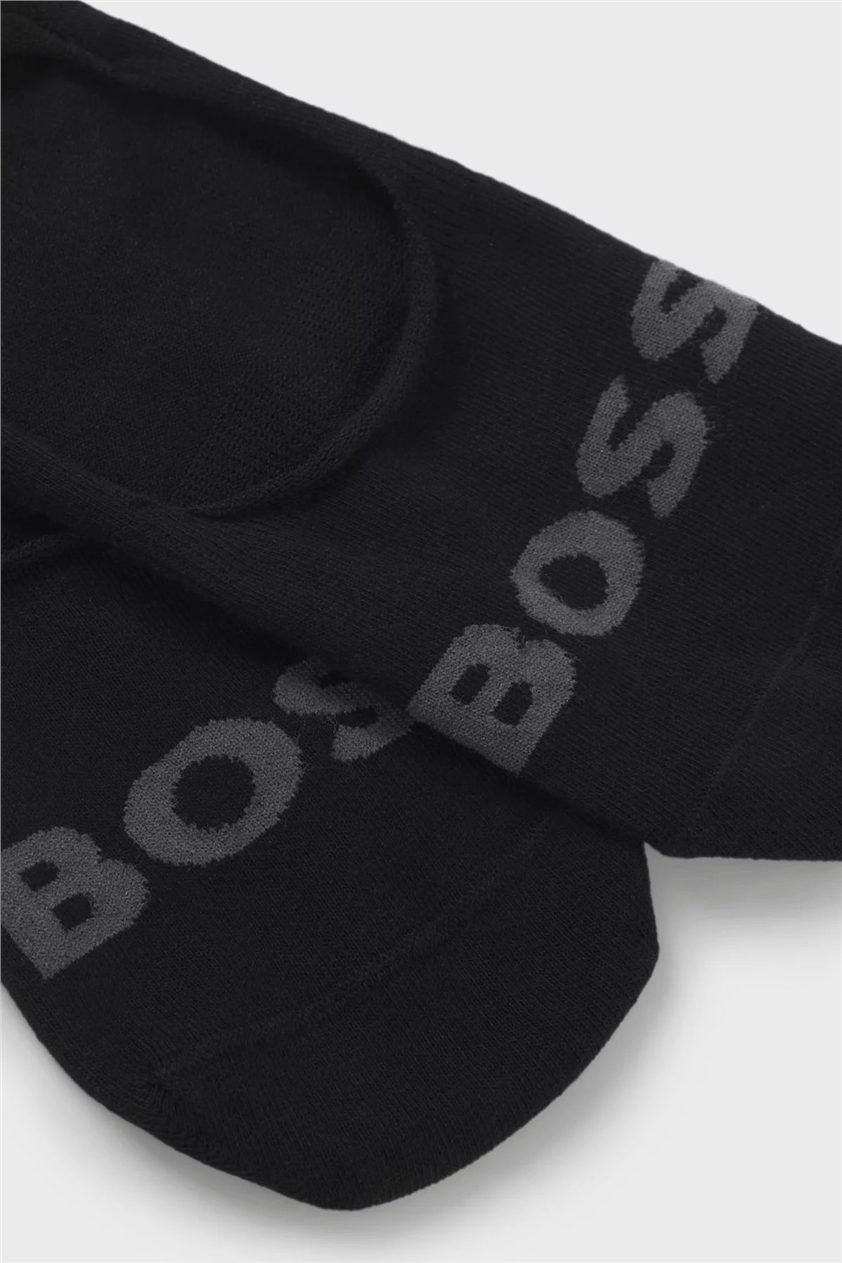 Boss Erkek 2li Çorap Siyah